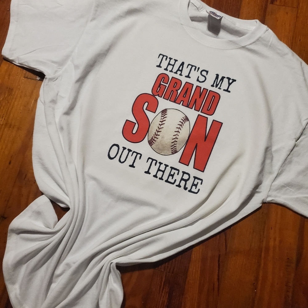 Grandson shirt baseball